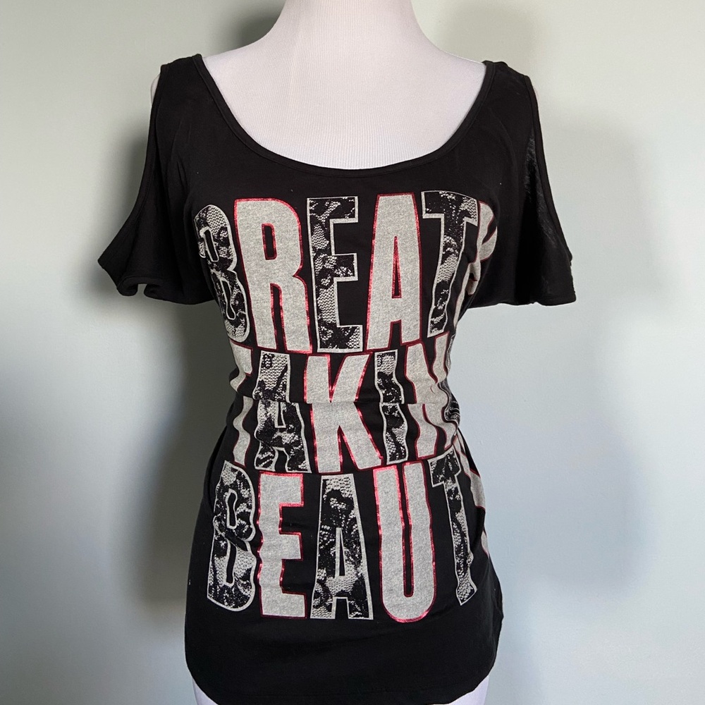 Mandee (Breath Taking Beauty) Shoulder exposed Shirt